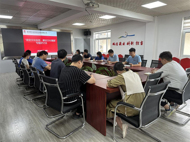 (三)公司所属各单位开展坚定文化自信 建设文化强国专题研讨